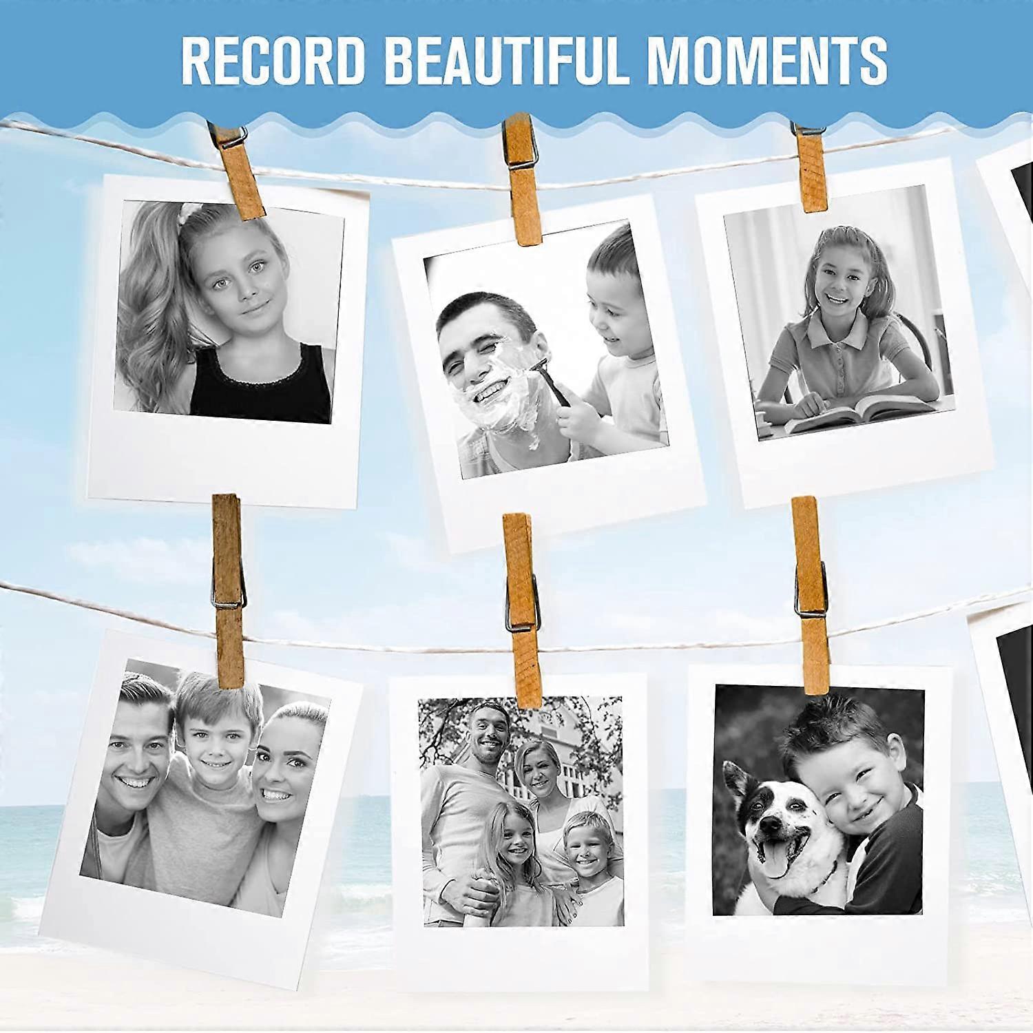 Kids Camera Print Paper,12 Rolls 57x30mm with Core