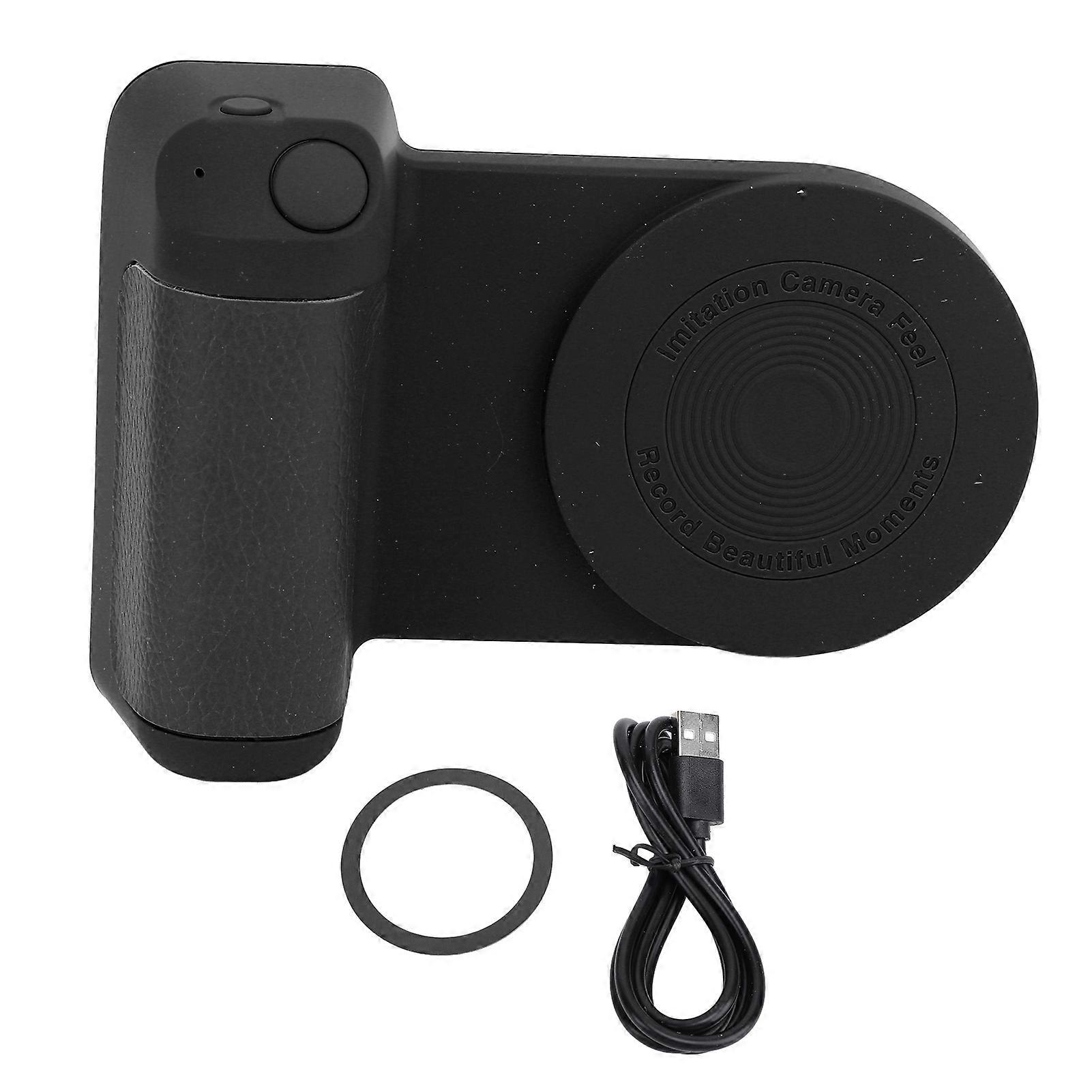 Magnetic Camera Handle Bracket Smartphone Photo Holder Cordless Charging Stand 3300mAh for Video Shooting