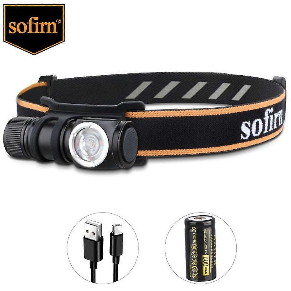 Sofirn HS10 LH351D 90CRI LED Portable Mini Flashlight aste by USB C 16340 with magnetic tail cap for sauna