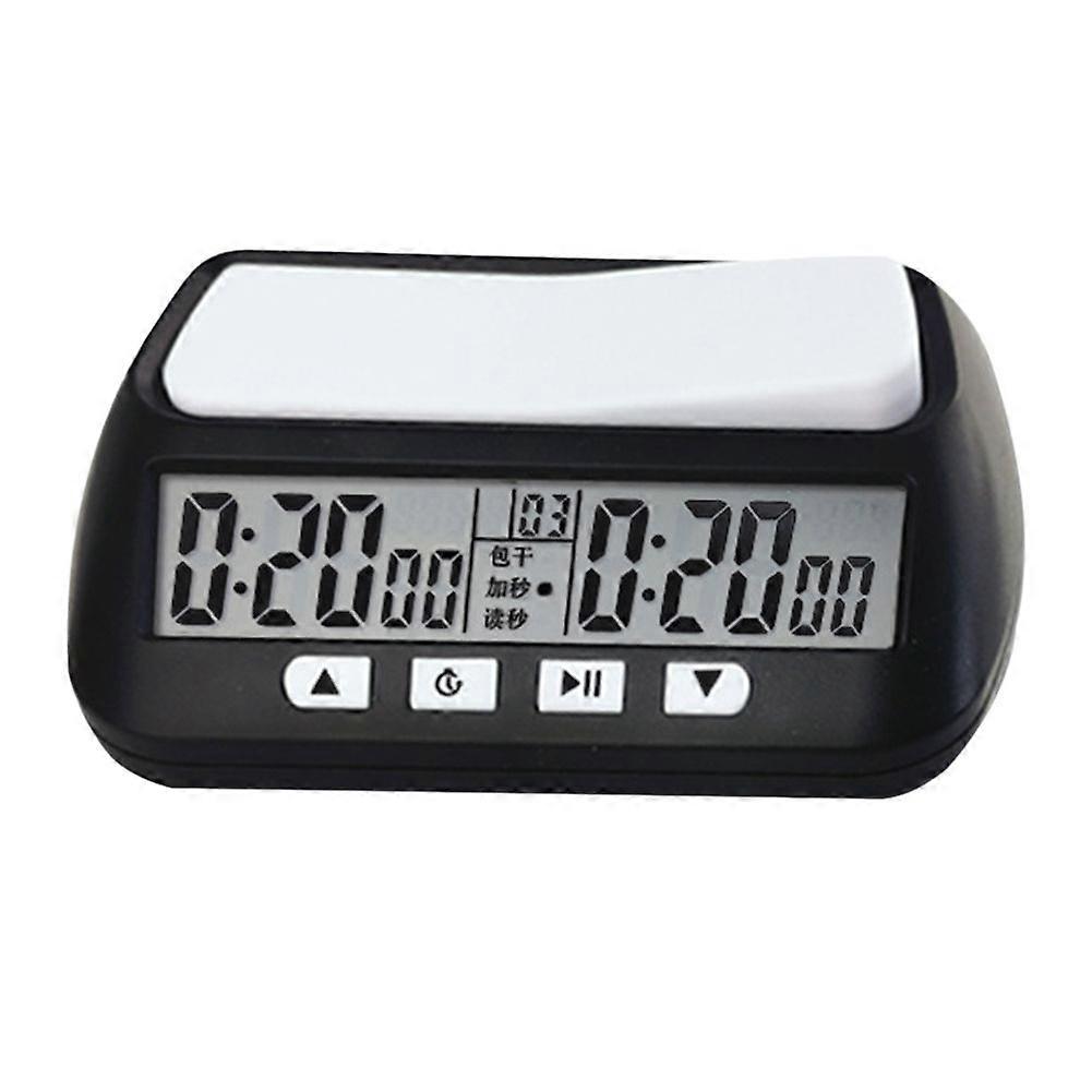 Professional Chess Clock Compact Digital Watch Count Up Down Timer Board Game Stopwatch Bonus Competition Hour Meter DropShip