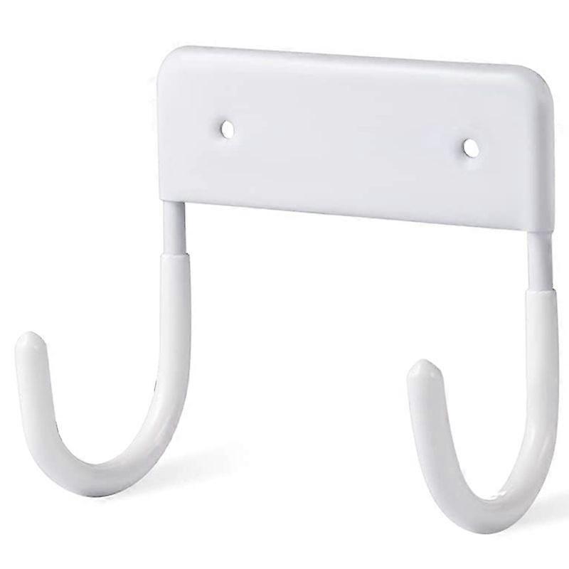 Ironing Board Hanger, Ironing Board Hook, Wall Mounted Holder, Large & Small Ironing Board (Matte White)