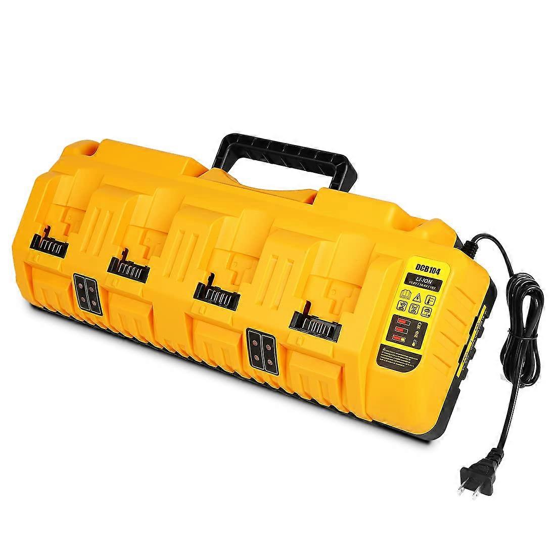 Replacement for Dewalt 20v Battery Charger 4Port Station