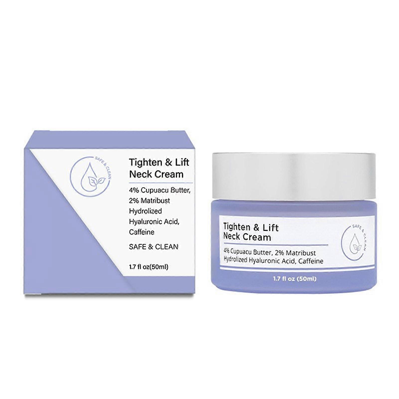 50ml Anti-Aging Lifting Neck Cream, Rejuvenating Hydrating Neck Cream, Double Chin Reduction Neck Cream, for All Skin Types