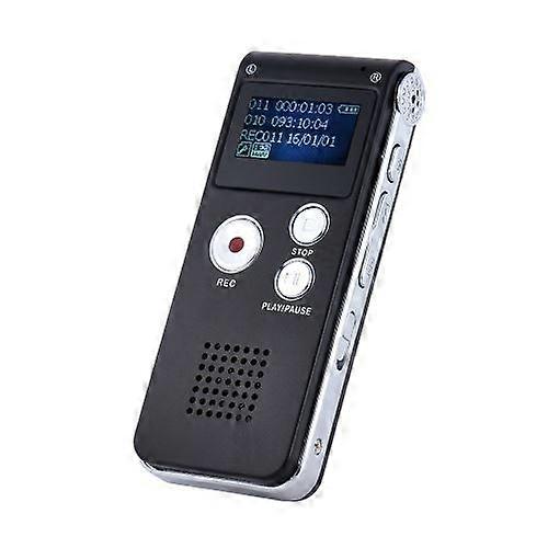 8GB Digital Voice Recorder For Lectures Meetings, Playback Function, Voice Activated Recorder, Professional HD Recording With Intelligent Digital