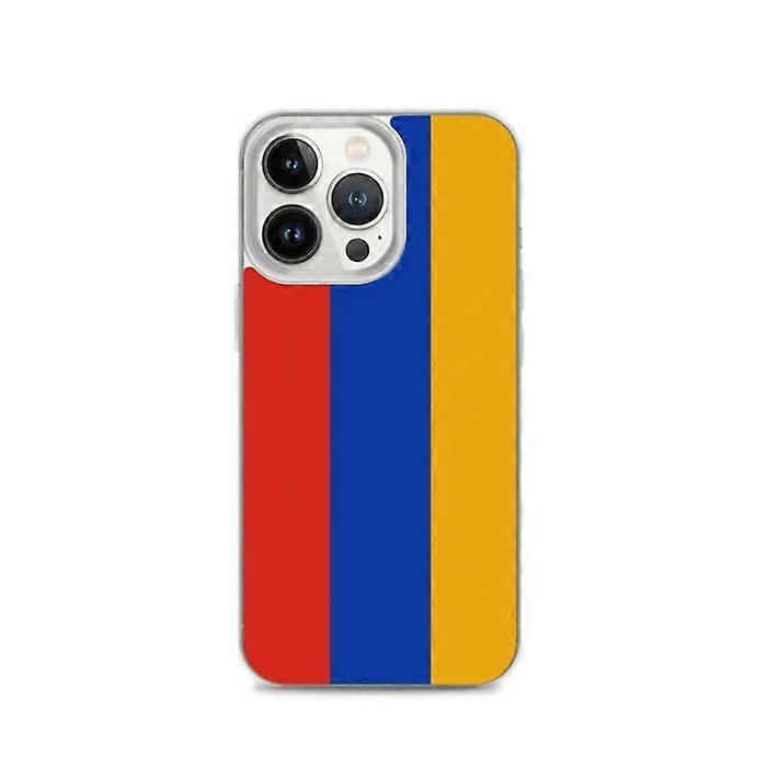 iPhone Case - Armenia - Flag - Flexible - Multicolored - Compatible with iPhone 13 Pro