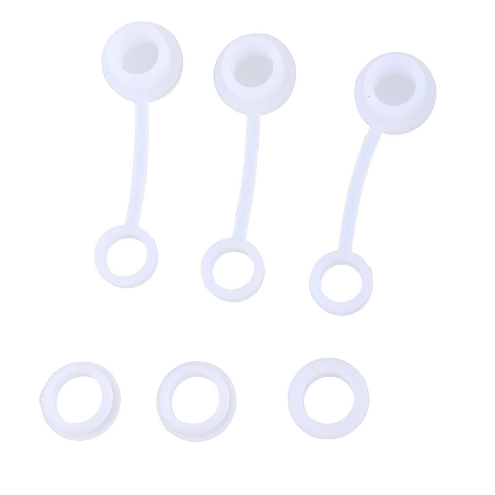 Reusable Silicone Drink Caps Dust Proof Drinking Straw Cover Straw Plug Simple Silicone Straw Tip Cover for Water Bottle