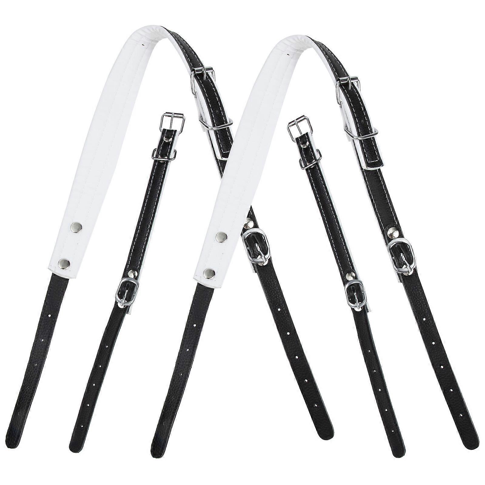 1 Set Accordion Strap Practical Replacement Acoustic Accordion Strap PU Leather Belt