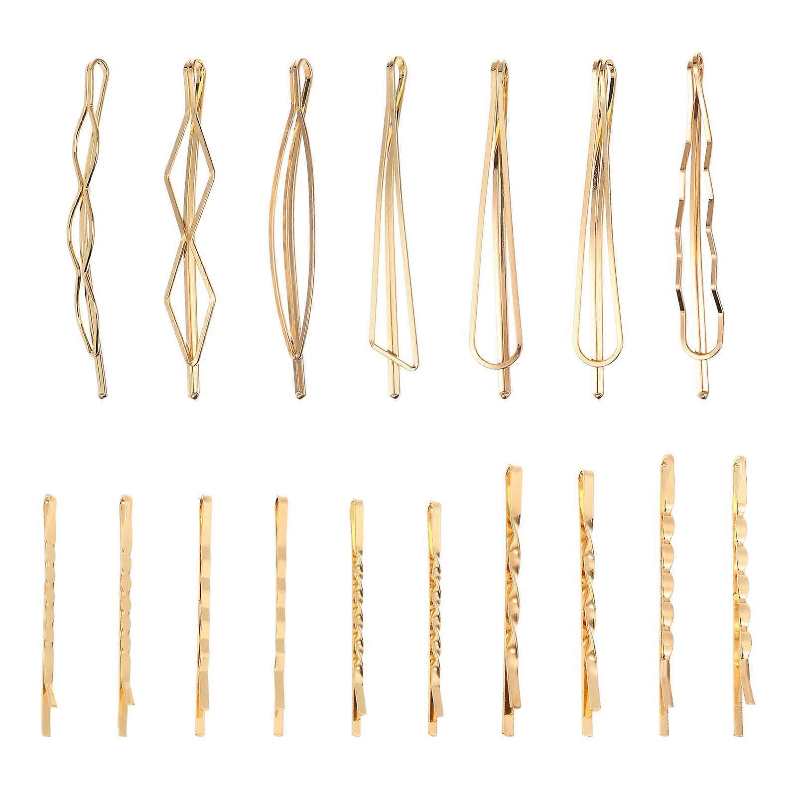 Sophisticated hair barrettes complementing various outfits