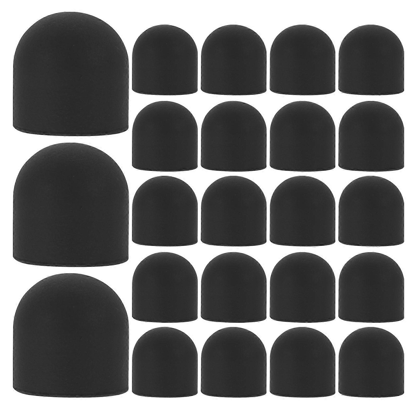 50pcs Stylus Replacement Tips Silicone Touchscreen Pen Tips Stylus Pen Tips Capacitive Stylus Tips