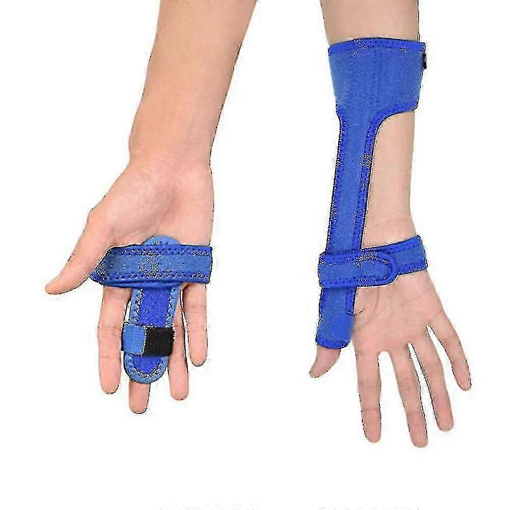 Finger Splint, Finger Correction Splint, Adjustable Trigger Finger Splint, Capsule Tear, Hand Bandage Splint Compatible With Middle Finger, Little Fin