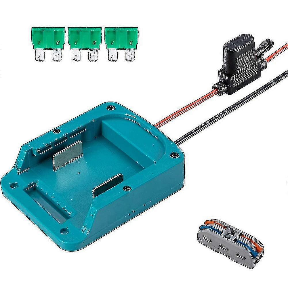 Power Wheel Adapter compatible Makita 18v Battery-D