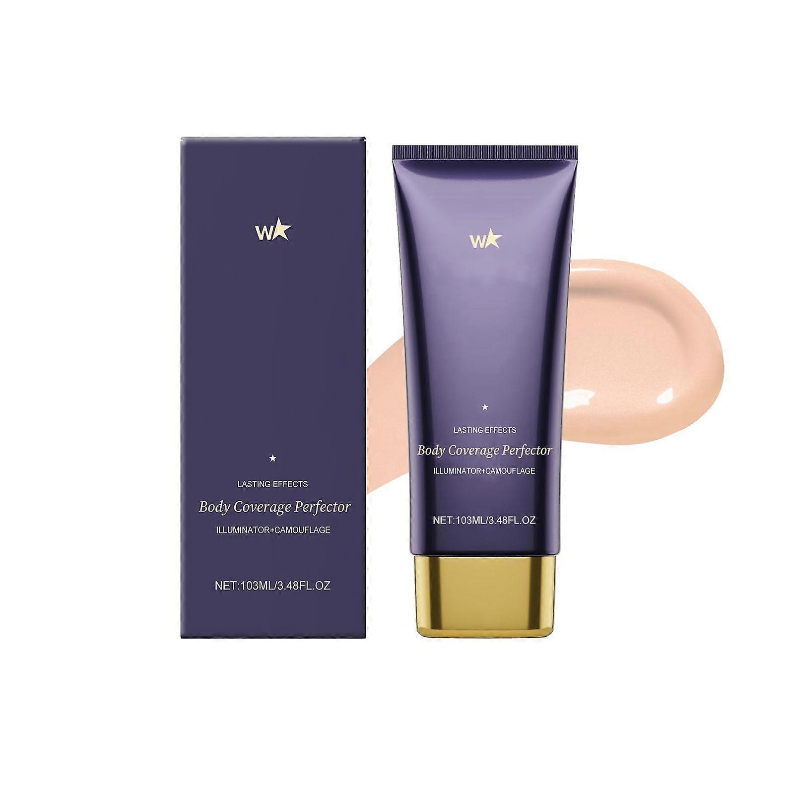 Lasting Effects Body Coverage Perfector, Illuminator + Camouflage Formula, High-Coverage Skin Perfector for Flawless Finish, Long-Wearing, Quick-Dry B