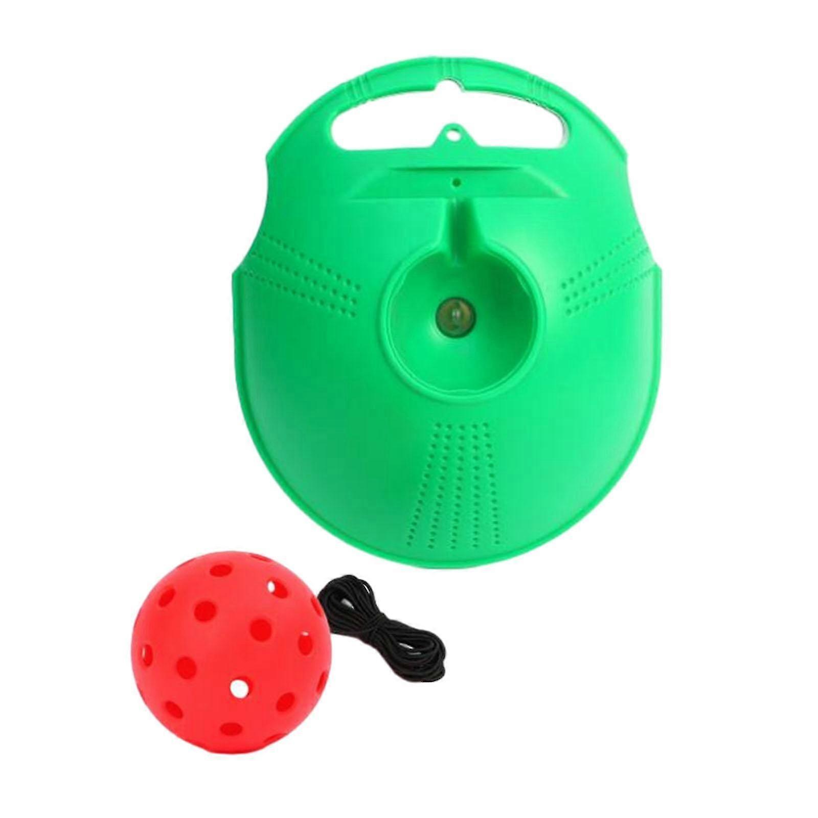 Pickleball Training Equipment for Solo Practice with Ball and Rope Self Study Baseboard for Individual Skill Development