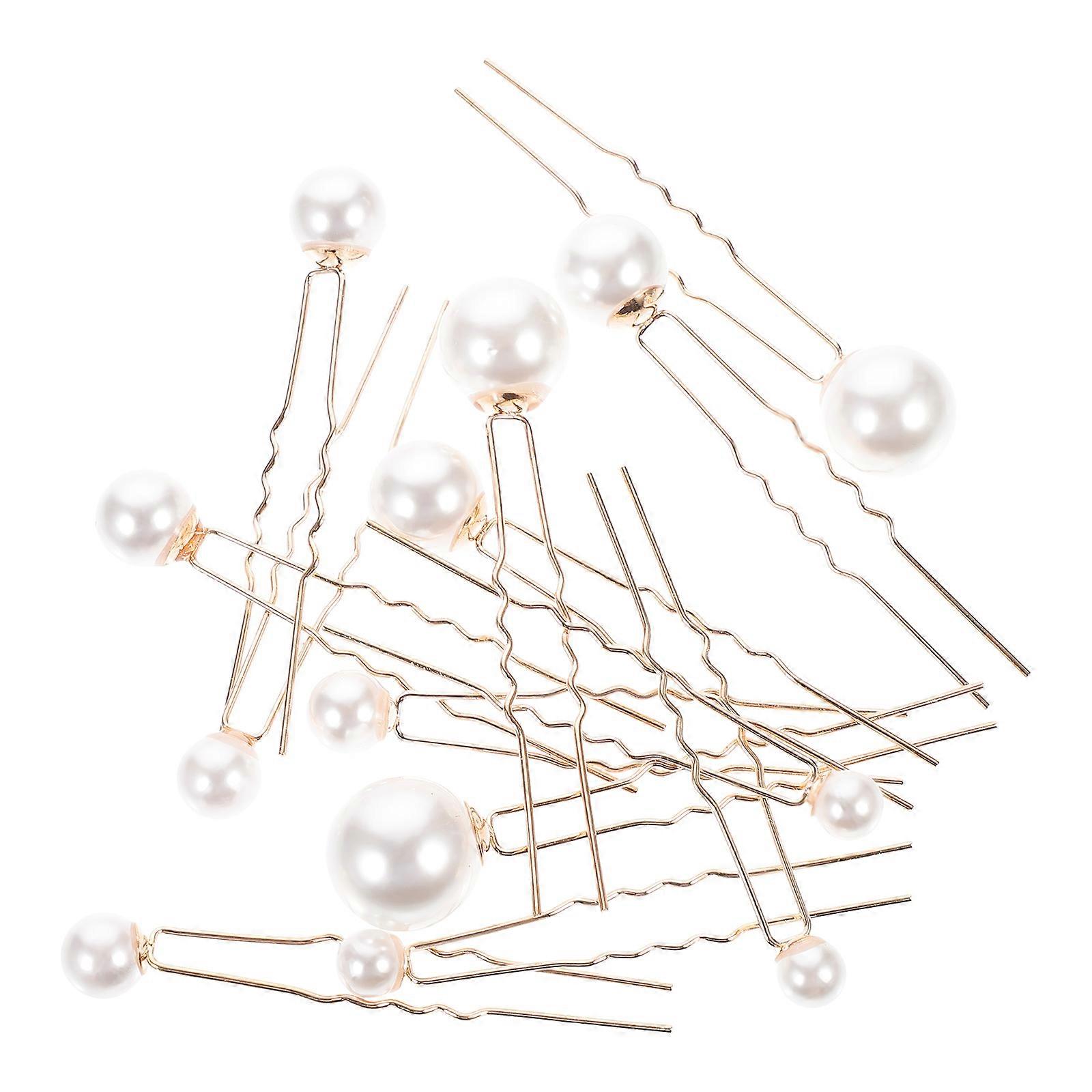 Pearl Hairpin, Suitable for Weddings and Glamorous Social Functions