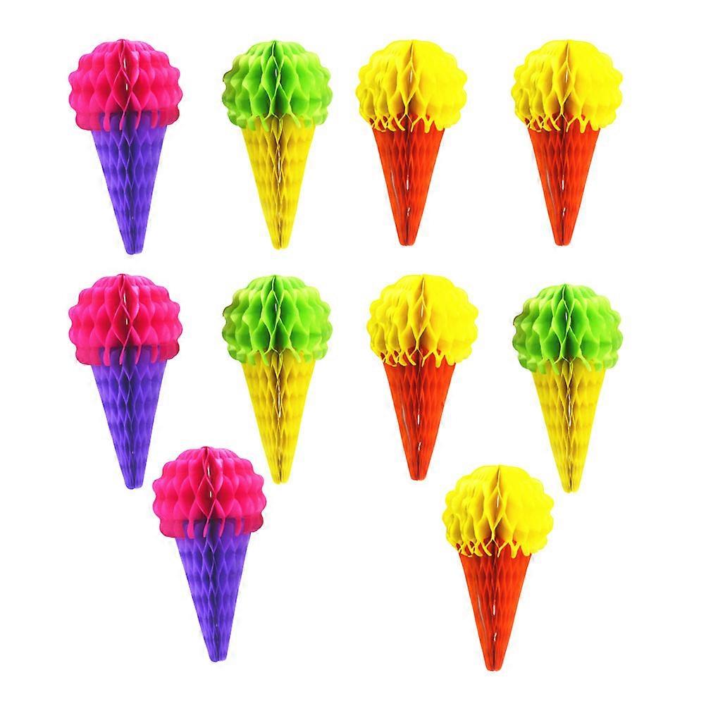 Creative Hanging Decor with Ice Cream Concept for Joyful Gatherings