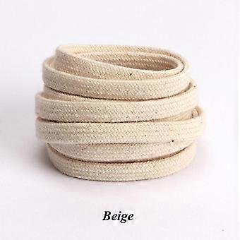 1Pair Shoelaces Classic Retro Double Weave Shoelace Canvas Cotton Flat Shoe Laces Sneaker Strings Bootlaces Sport Boot Shoe Lace
