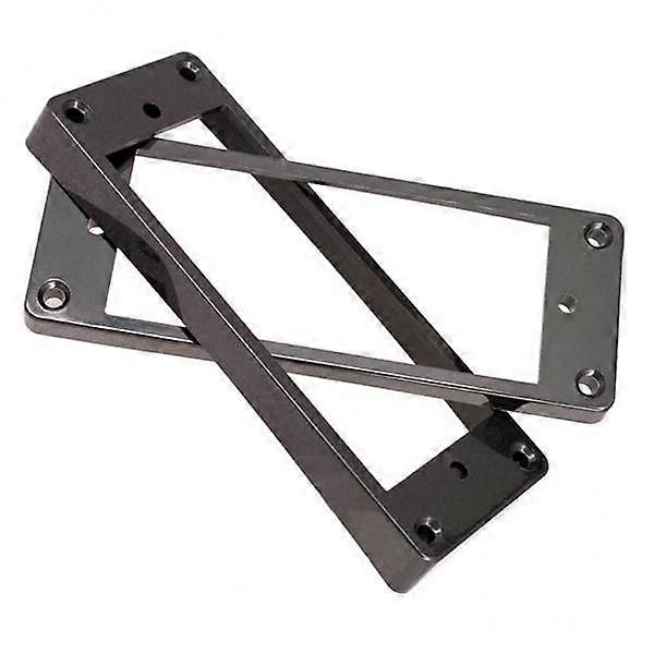 2x 2 Pcs Guitar Pickup Rings Frames for Guitar