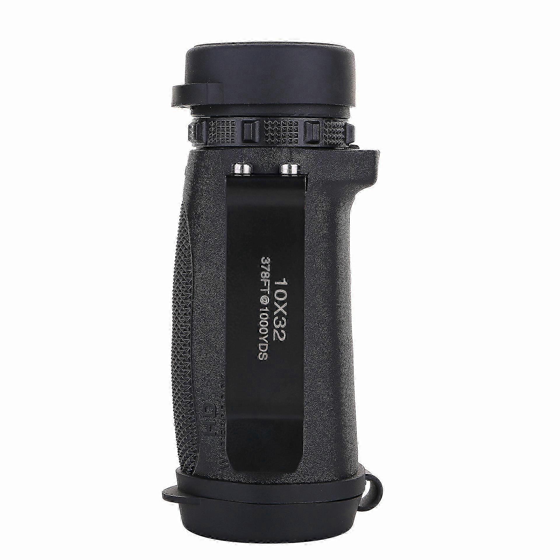 10x32 Marine Monocular Telescope with Non-Slip Grip, Waterproof Compact Design for Boating