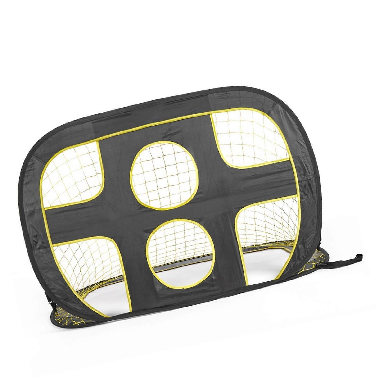 1 Football Goal Post Folding 's Goals Goal Net Foldable Football Goal Net Football Training Ref: 9642