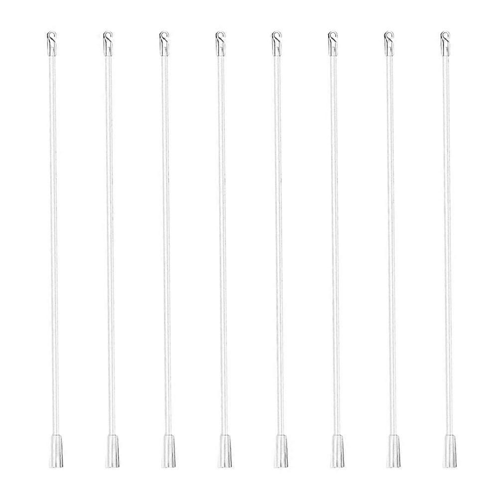 8pcs Vertical Blind Wand Venetian Blinds Pulling Rod Plastic Blinds Wand