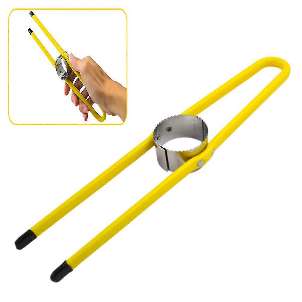 Manual Corn Thresher Tool Stainless Steel Corn Stripping Device Kitchen Gadgets Cooking Food Preparation Long Handle 1Pcs