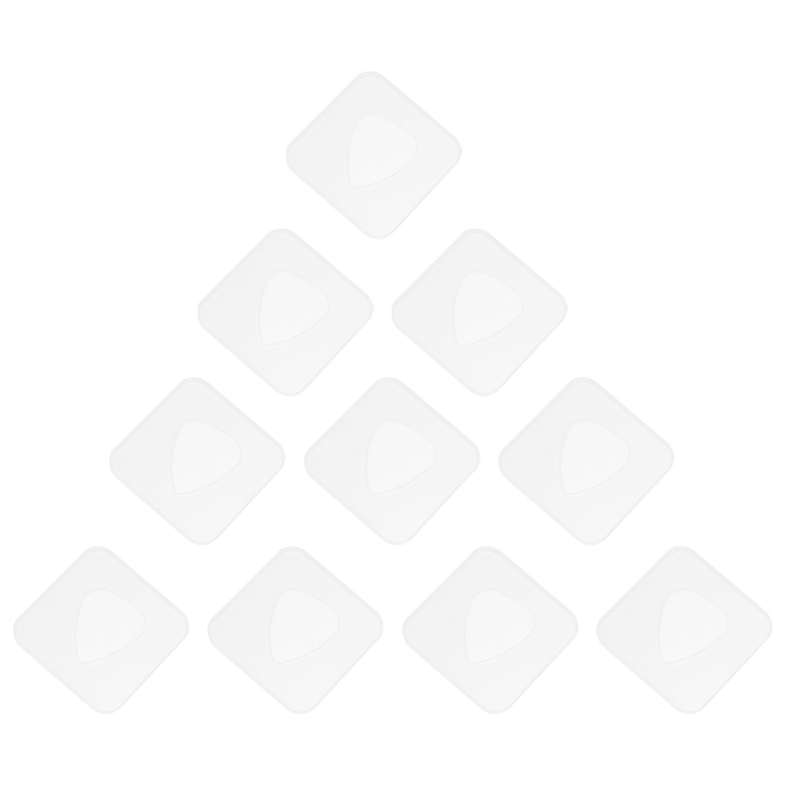 Guitar Pick Molds for Epoxy Resin DIY Projects with Mirror Effect 14pcs Silicone Triangle Drop