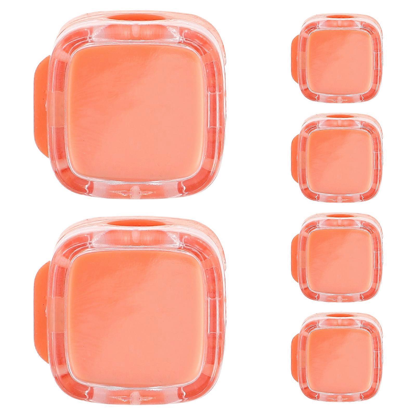 Magnetic Light Clips Cord Management Clips for Factory Environment Plastic Removable Adhesive Pad Flexible Length Adjustment 6Pcs
