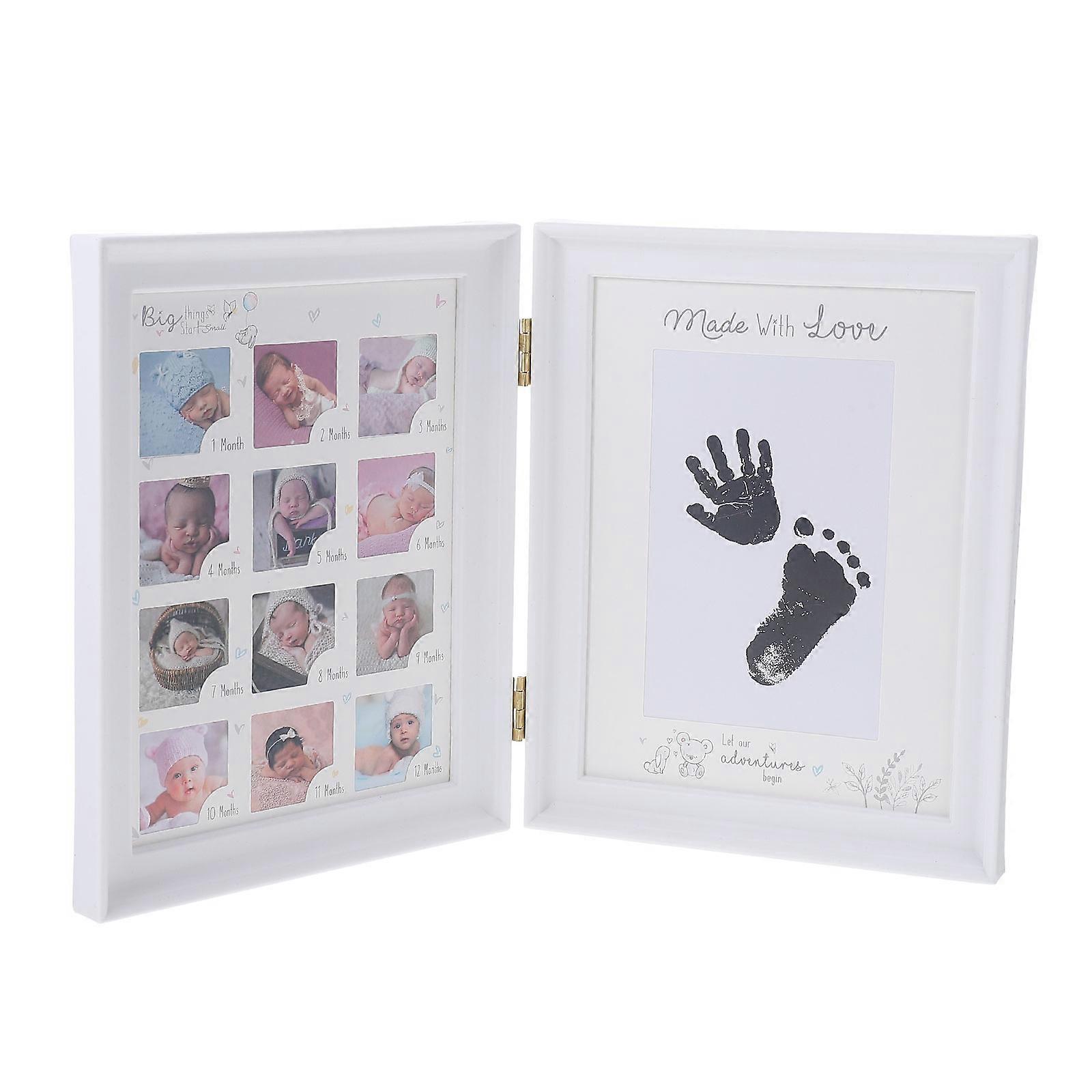 Infant Photo Holder Baby Growth Tracking Rectangular Shape Synthetic Material 37X24X1.4CM 1Pack