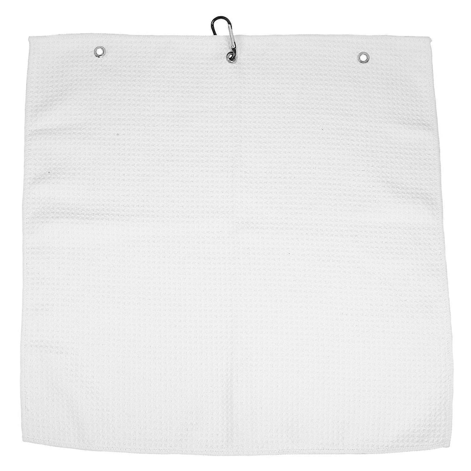 Microfiber Golf Towel with Clip – Multi Functional Wet Cleaning Accessory for Golf Balls and Portable Use