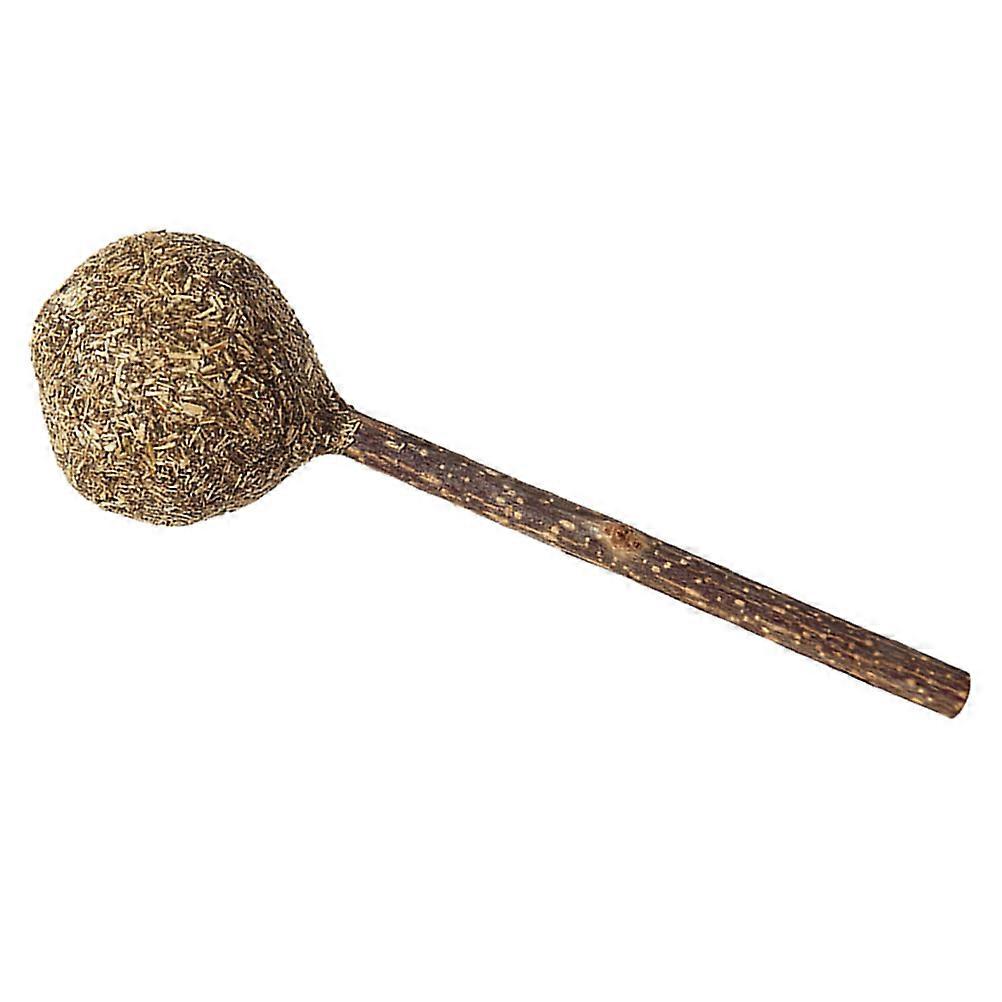 Cat Toys With Wood Catnip Lollipop Ball With Stick Health Improvement Digestion 1Pack