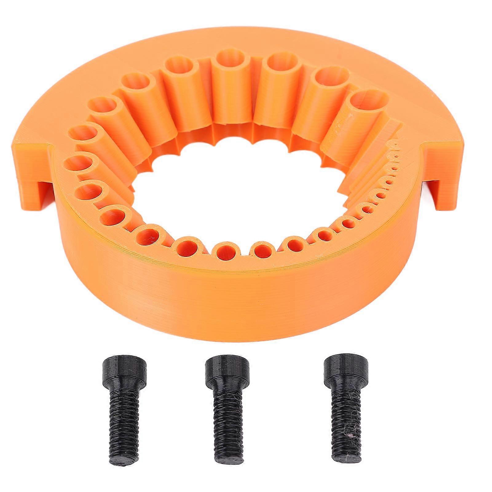 ABS Drill Bit Sharpener, Electric Drill Grinding Attachment, Large Blade Angle Grinder for 2-13mm Drill Bits, 125mm Grinder