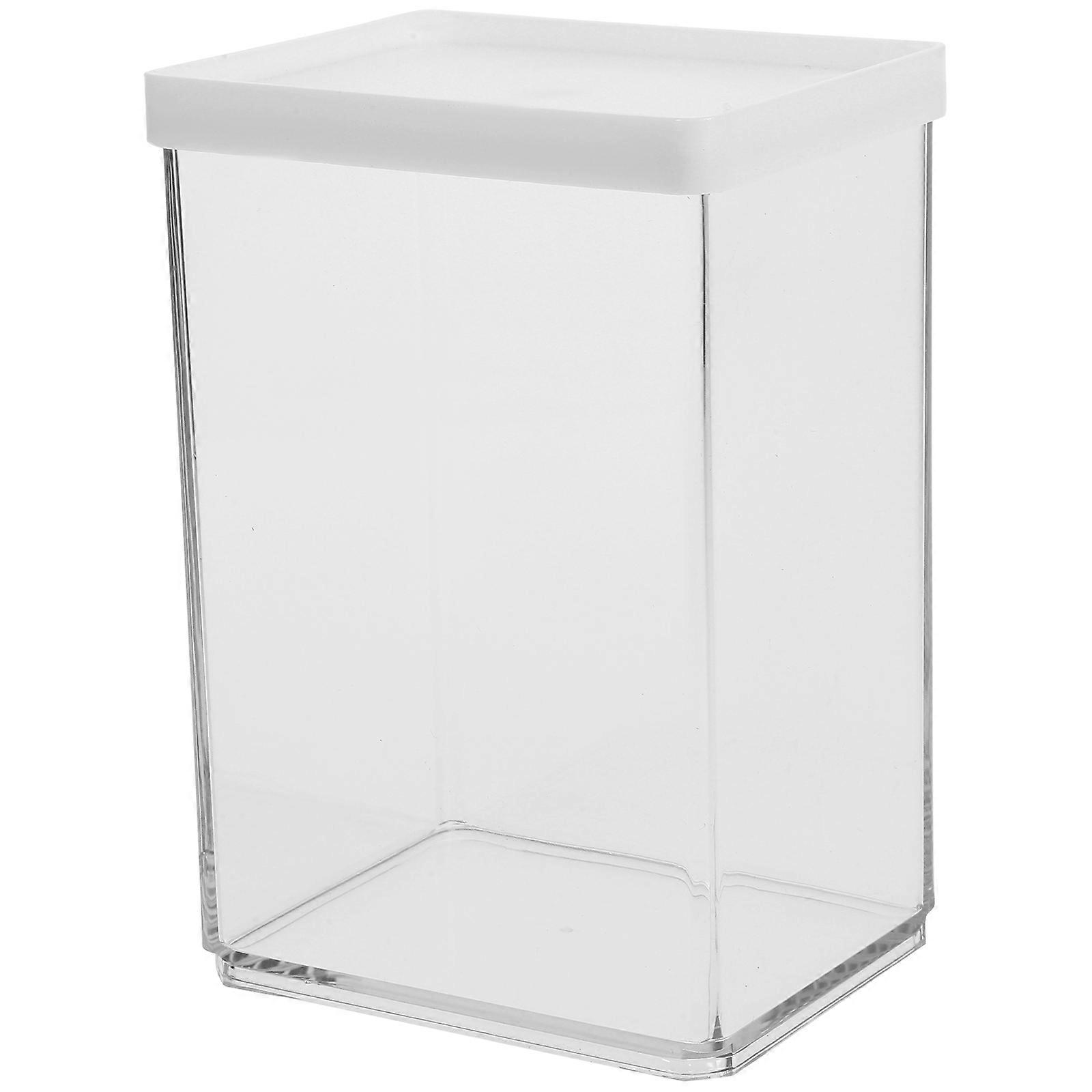 Food Storage Containers for Fridge Refrigerator Container Airtight Fresh Keeping Transparent 900ML 1Pcs