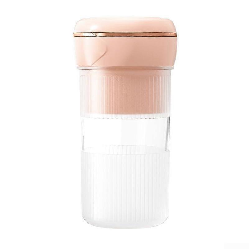 Juice Machine Mini Juice Blender 450ml Electric Juicer Small Fruit Press (Pink) Rose
