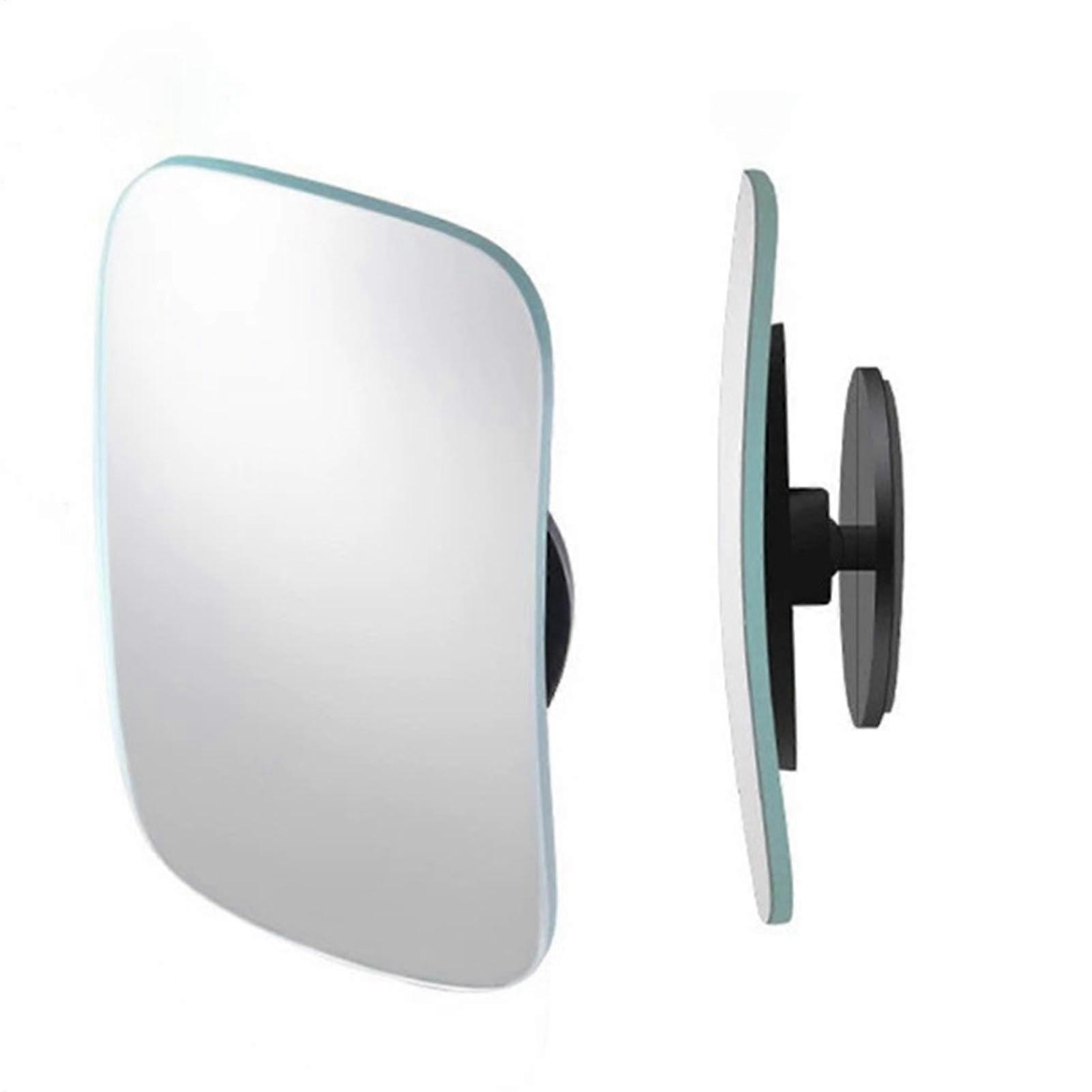 Cars Side Mirror Blind Spot Auxiliary Observation Mirror 2 Packs Convex Mirror Trolley Adjustable Rear View Convex