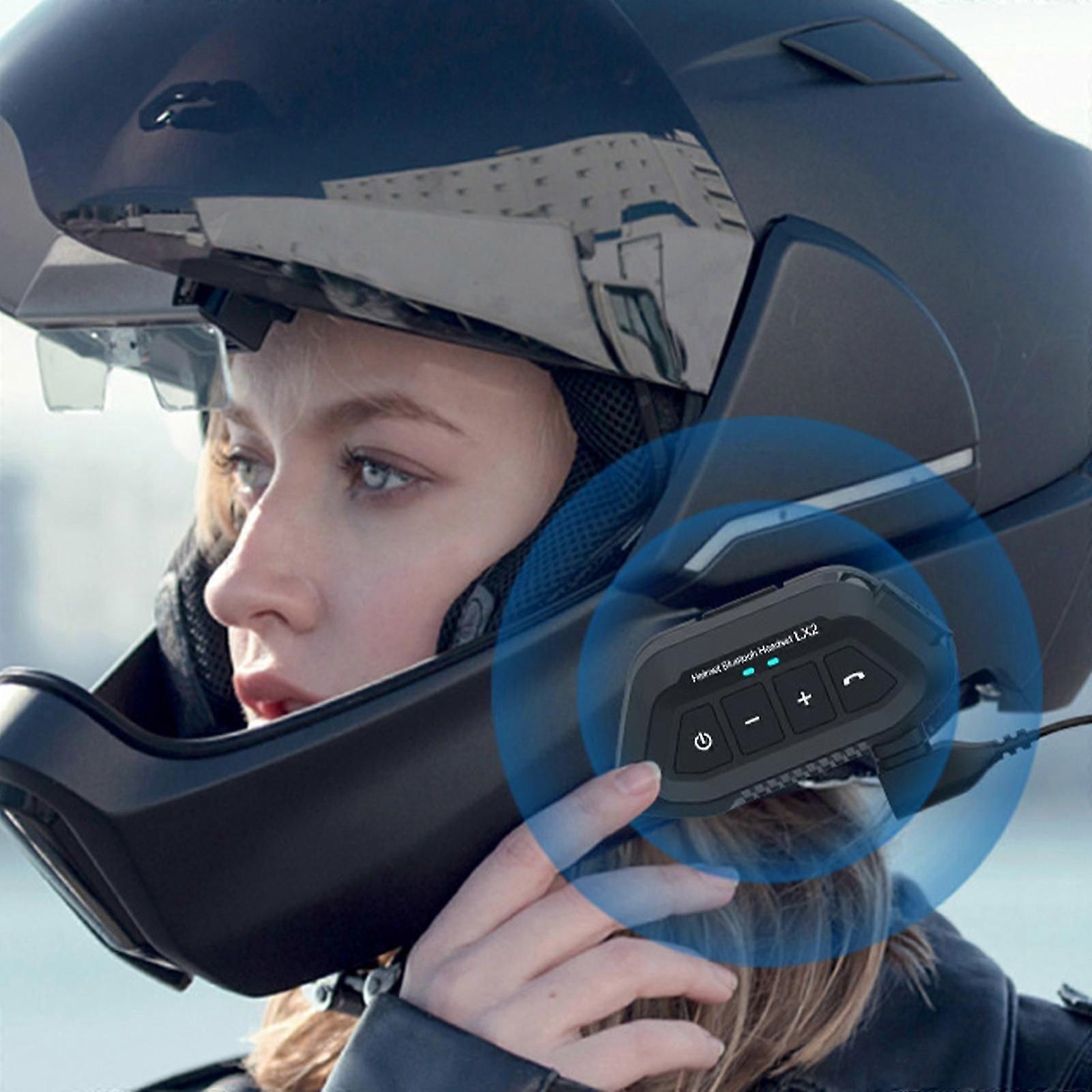 Bluetooth 5.0 Motorradhelm Bluetooth Headset Vollhelm Halbhelm Long Range Wireless Headset-Yogo