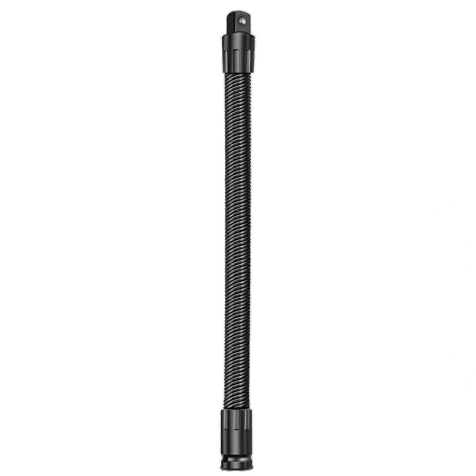 Flexible wrench extension, ratchet, flexible extension set, bendable, elastic, joint head post, connecting links, 2 pieces 350 mm