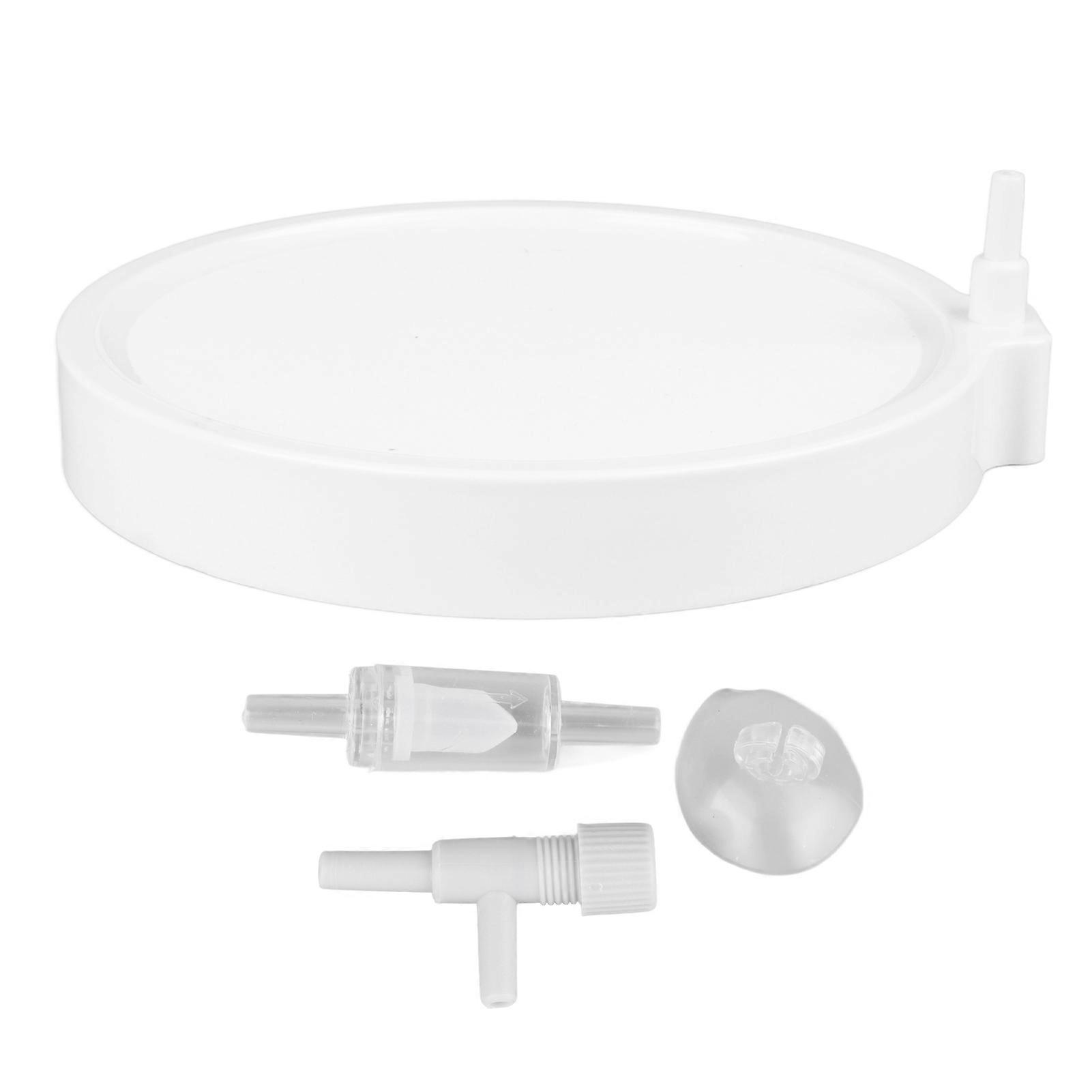 Aquarium Air Stone Disc Bubble Diffuser Release Tool Quiet Adjustable Fish Tank Nano Bubble Stone 15cm 15cm/5.9in