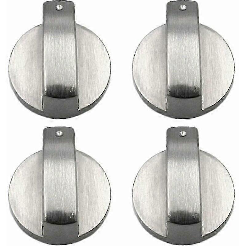 4 pieces metal cooker knobs for gas cookers kitchen 6mm
