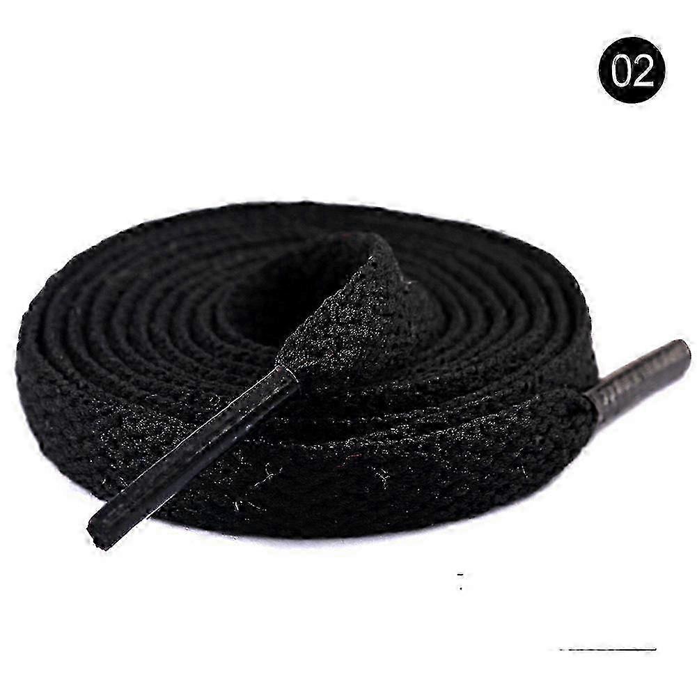 5 Pairs Of Flat Sneaker Laces 8mm Polyester Colorful Shoe Laces