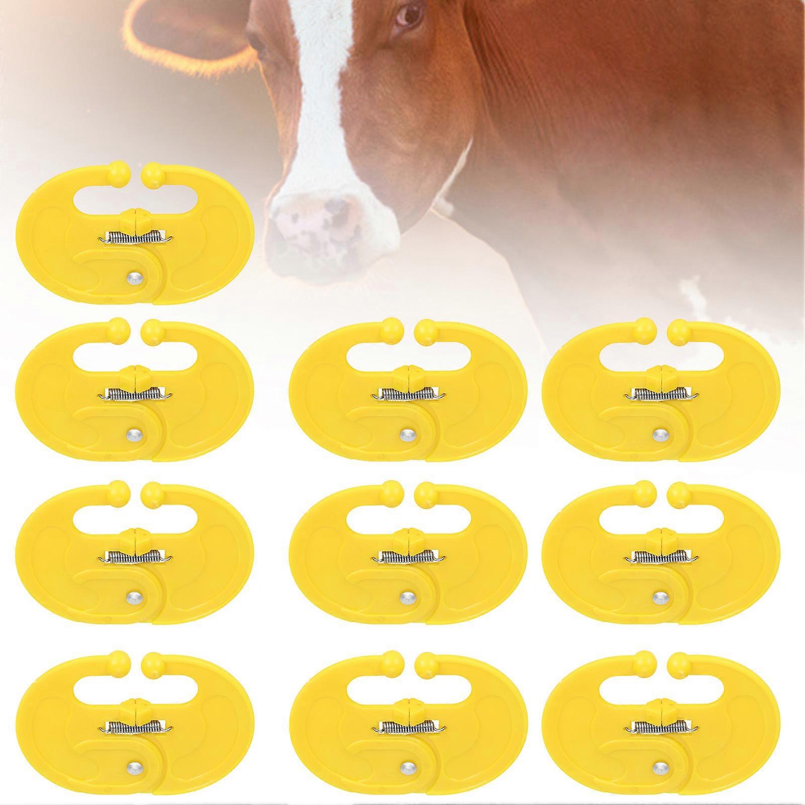 10 Pcs Calf Weaner Nose Thorn 14.8x10.8cm PP High Strength