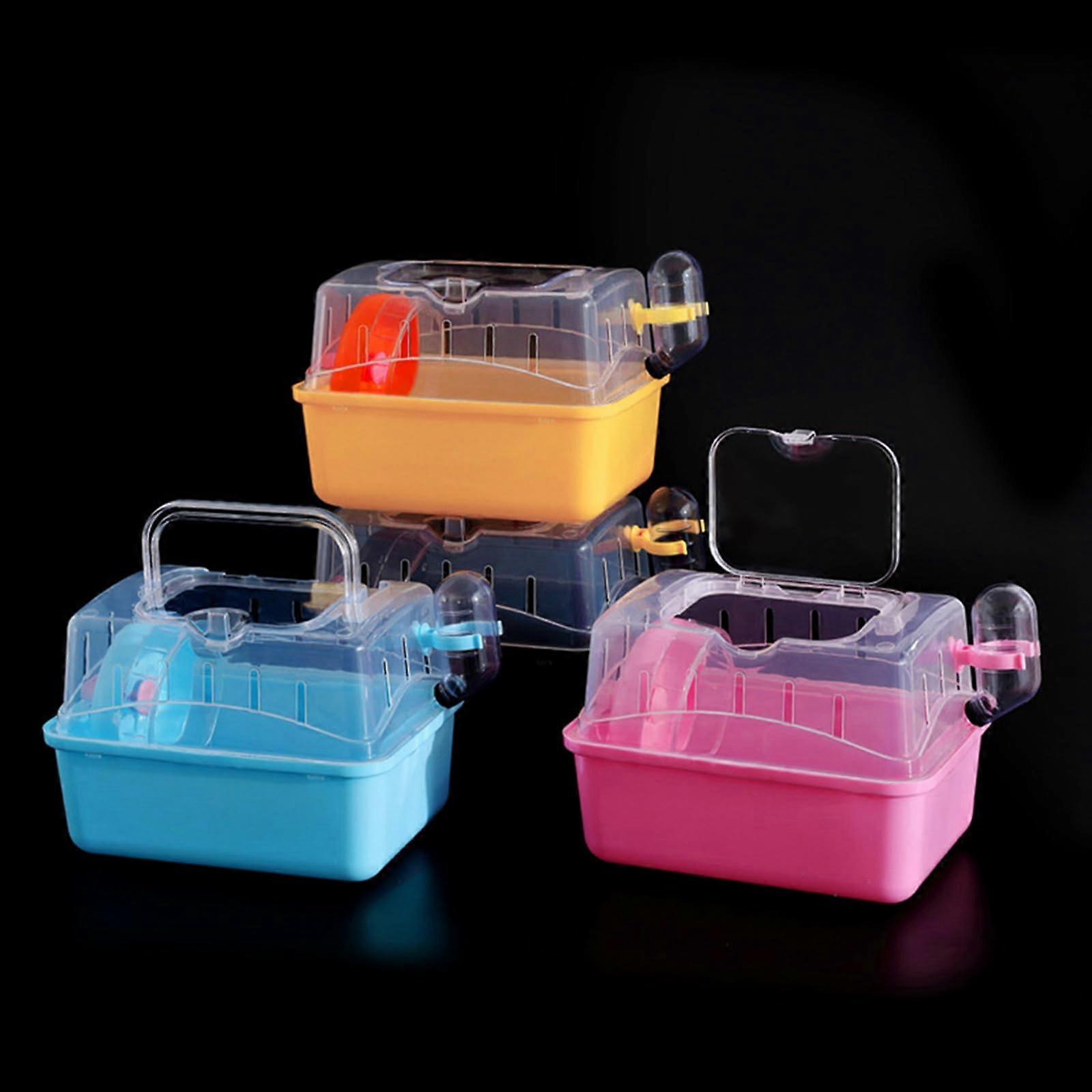 Hamster transport cage, good ventilation, multiple colors, easy to carry
