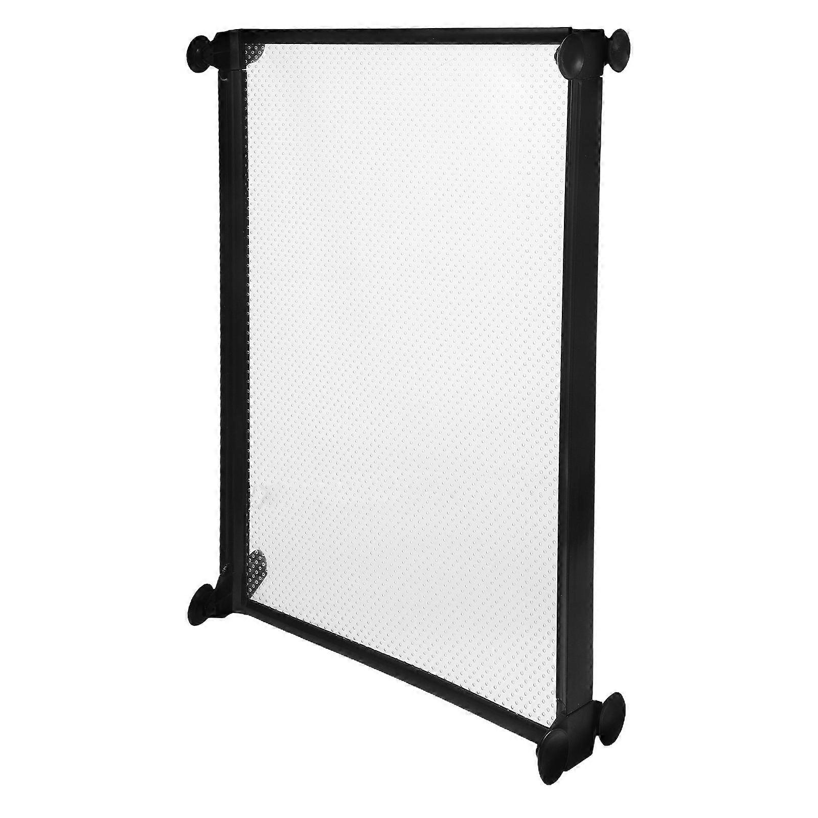 Rubber Suction Cup Aquarium Divider with Mesh Support for Fry Breeding   Black Fish Tank Separator for Guppy and Internal Filter Partition Panel