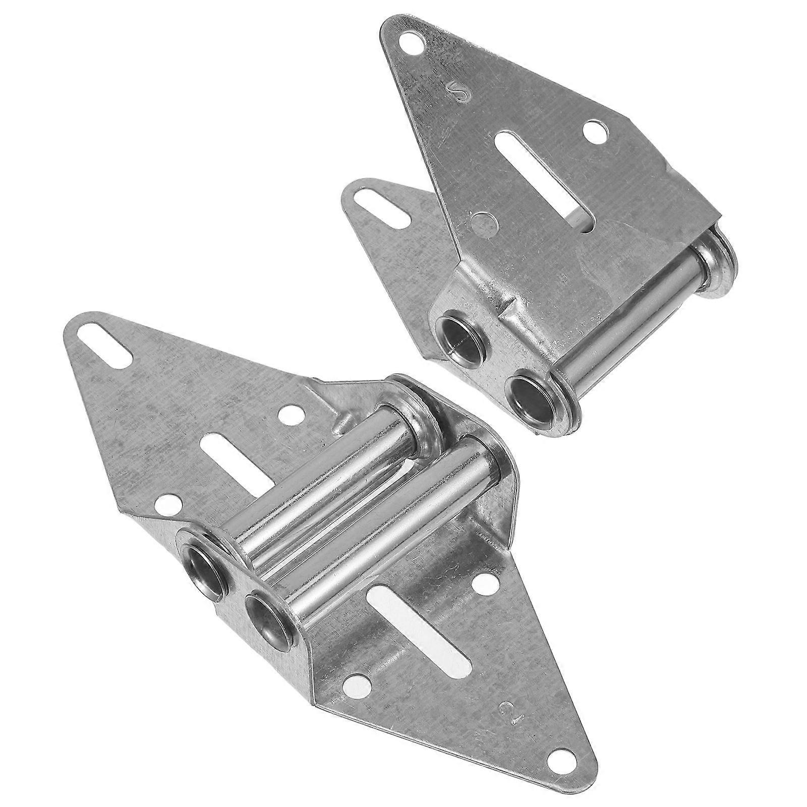 Auto Close Garage Door Hinges 2pcs Self Closing Hinges for Residential and Commercial Use Easy Installation