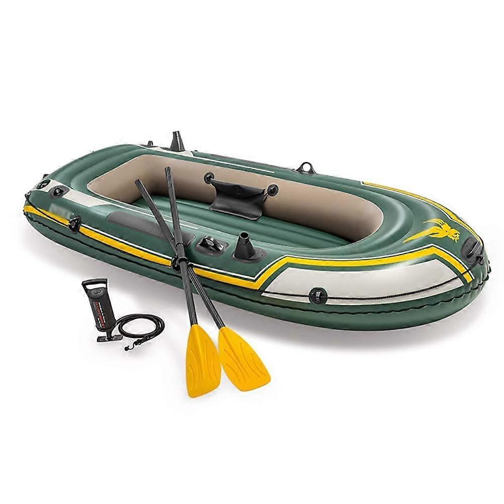 Beiboot, Beiboot-Set, 2-Personen-Beiboot-Set mit Rudern, Luftpumpe, Fischerboot