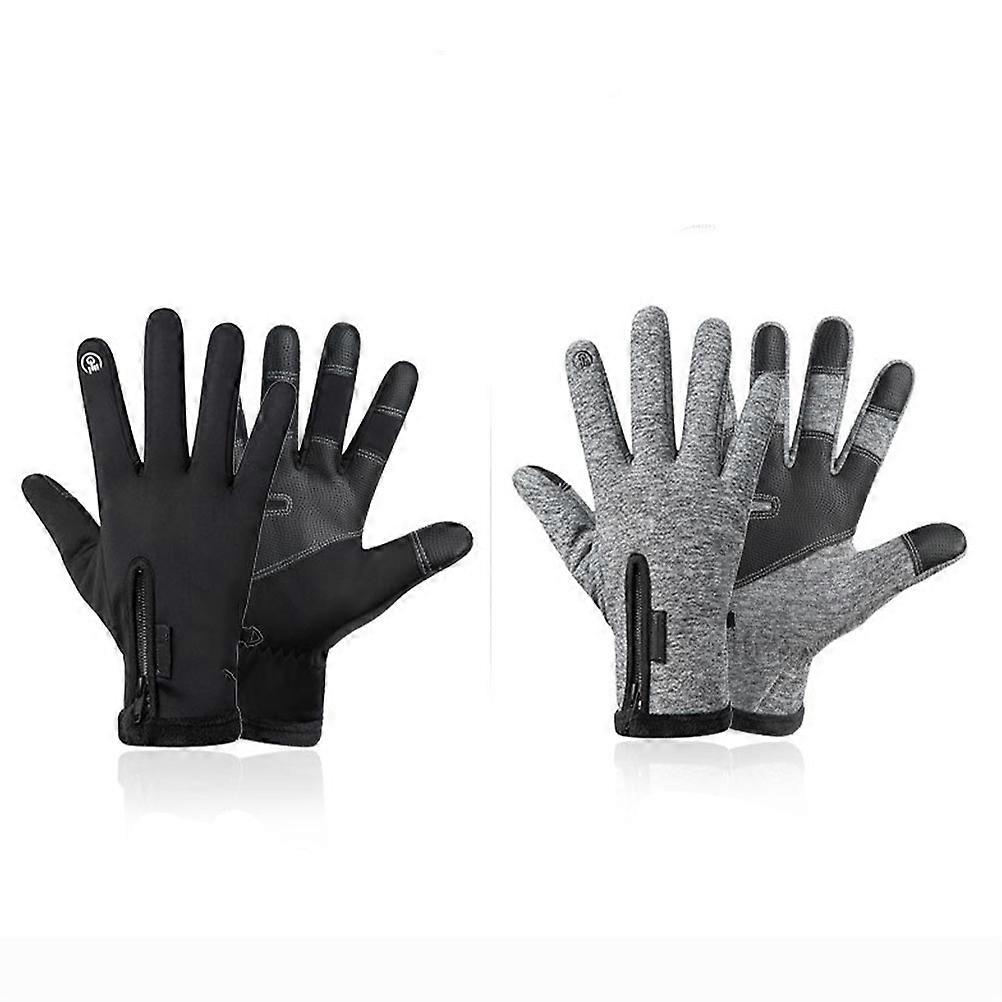 Climbing Gloves Winter Riding Touch Screen Compatible 1Pair