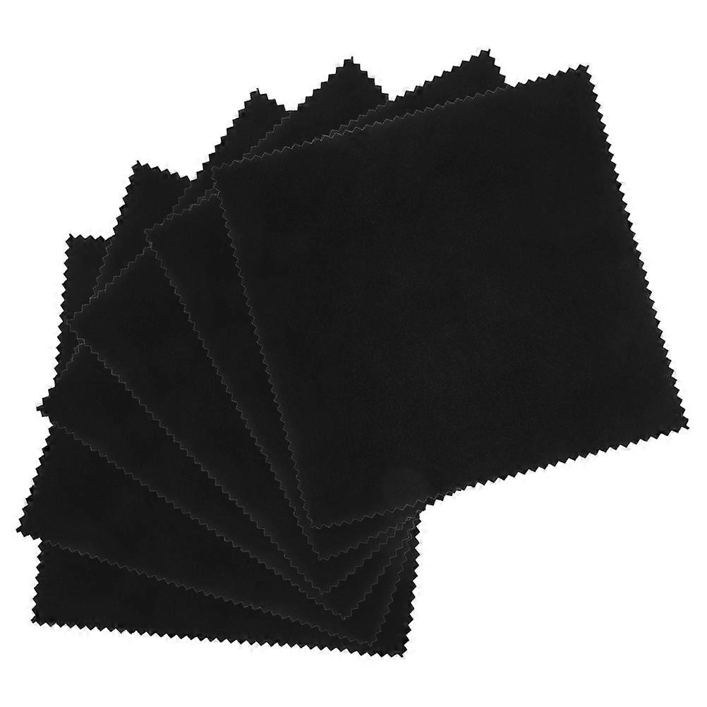 Universal Accessories for Musical Instruments 6Pcs Guitar Cloths Plush Polishing Cloths for Maintenance Removal