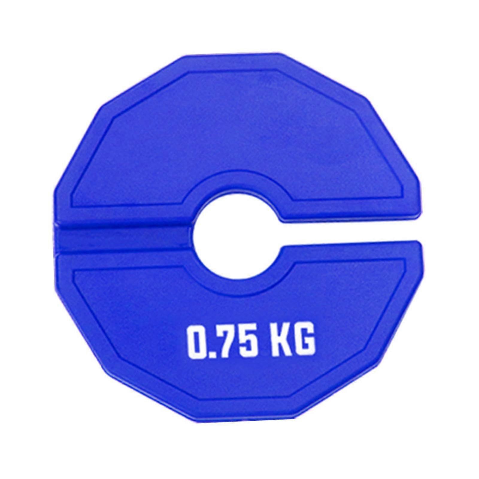 Rubber Fraction Plate Set 0.25/0.5/0.75/1 Kg Dumbbell Weights, Blue, For Beginners, Home And Gym