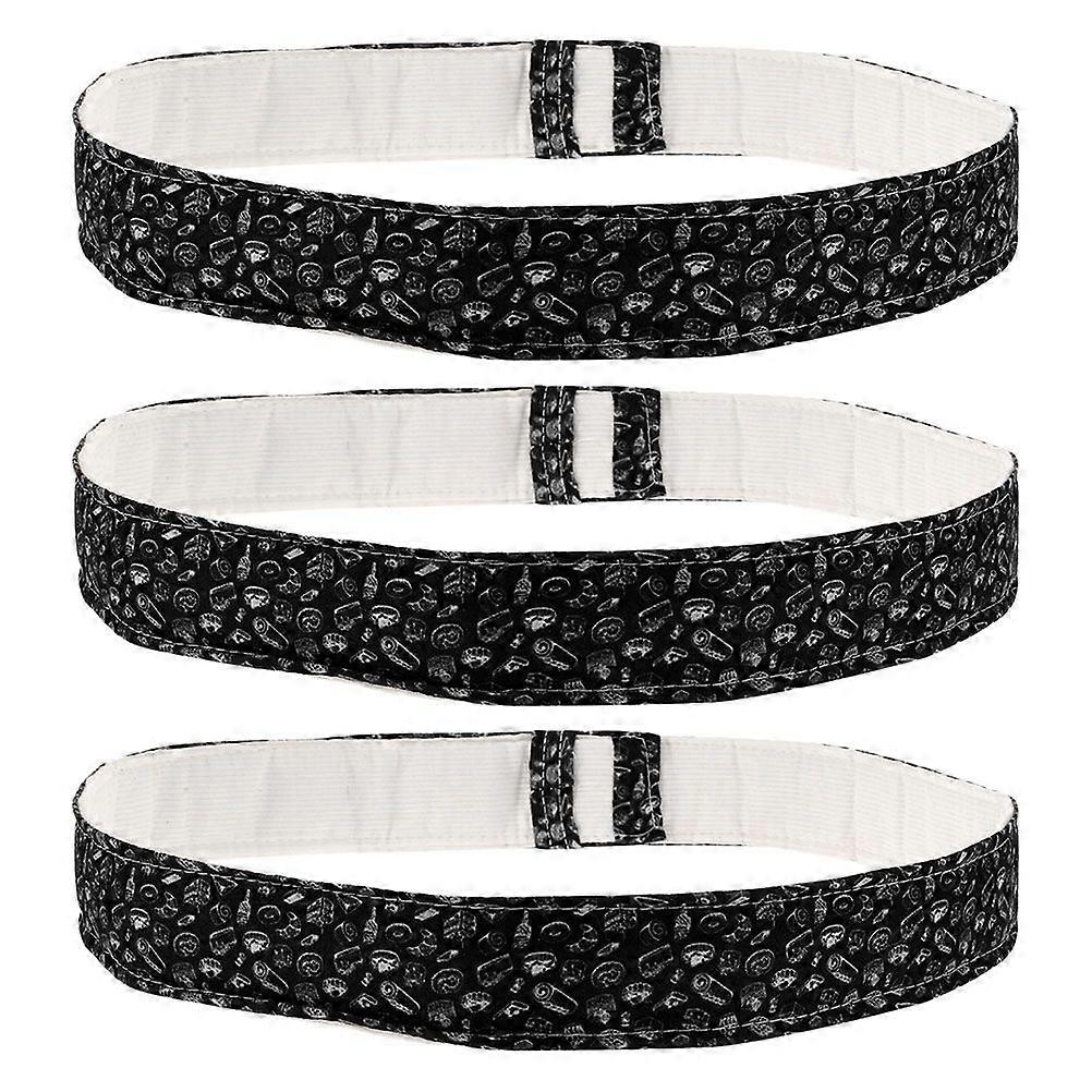 3pcs Dampen Cake Strips Cotton Pan Baking for Even Leveling Tool Accessories