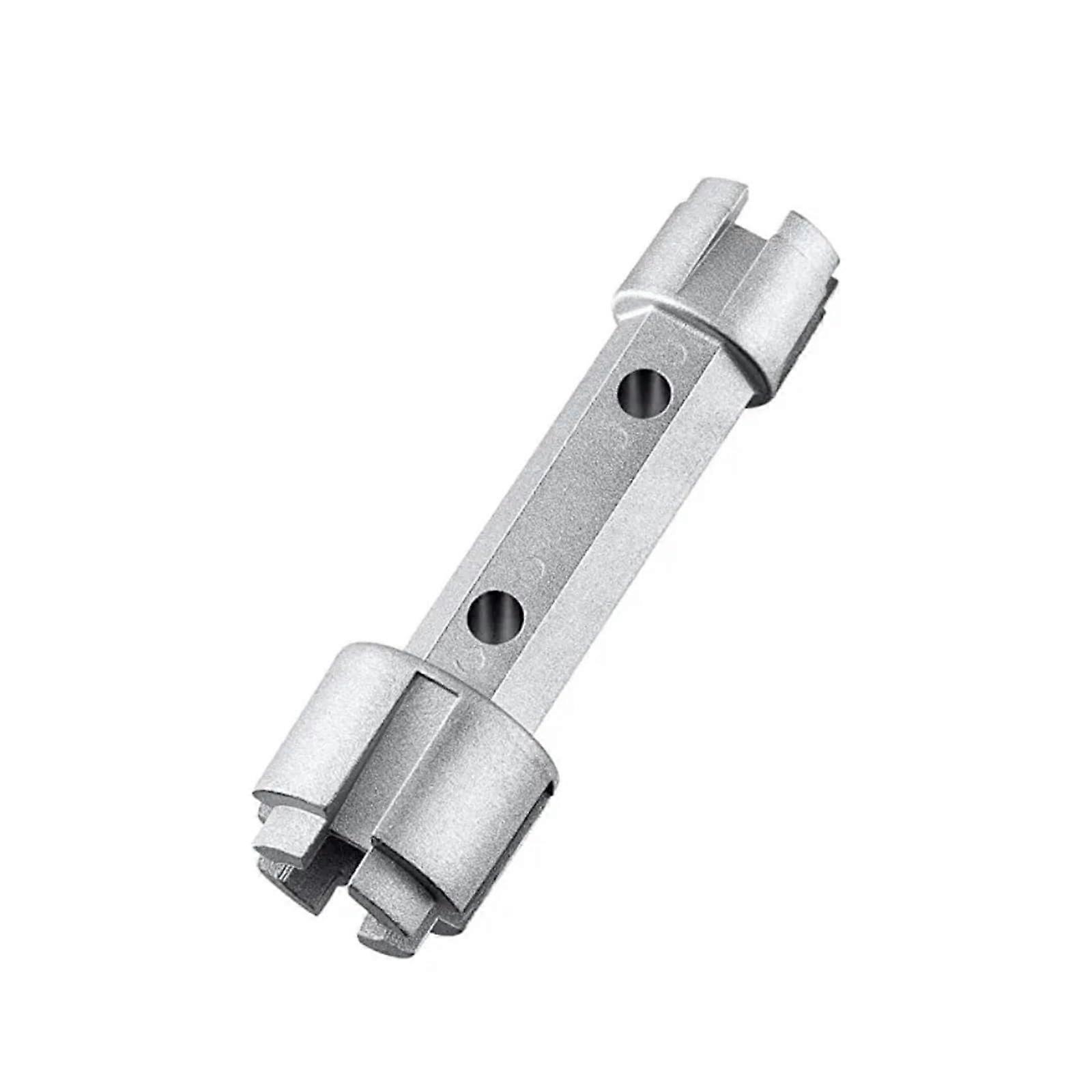 Tool for removing bathtub drains with two ends for the bathroom