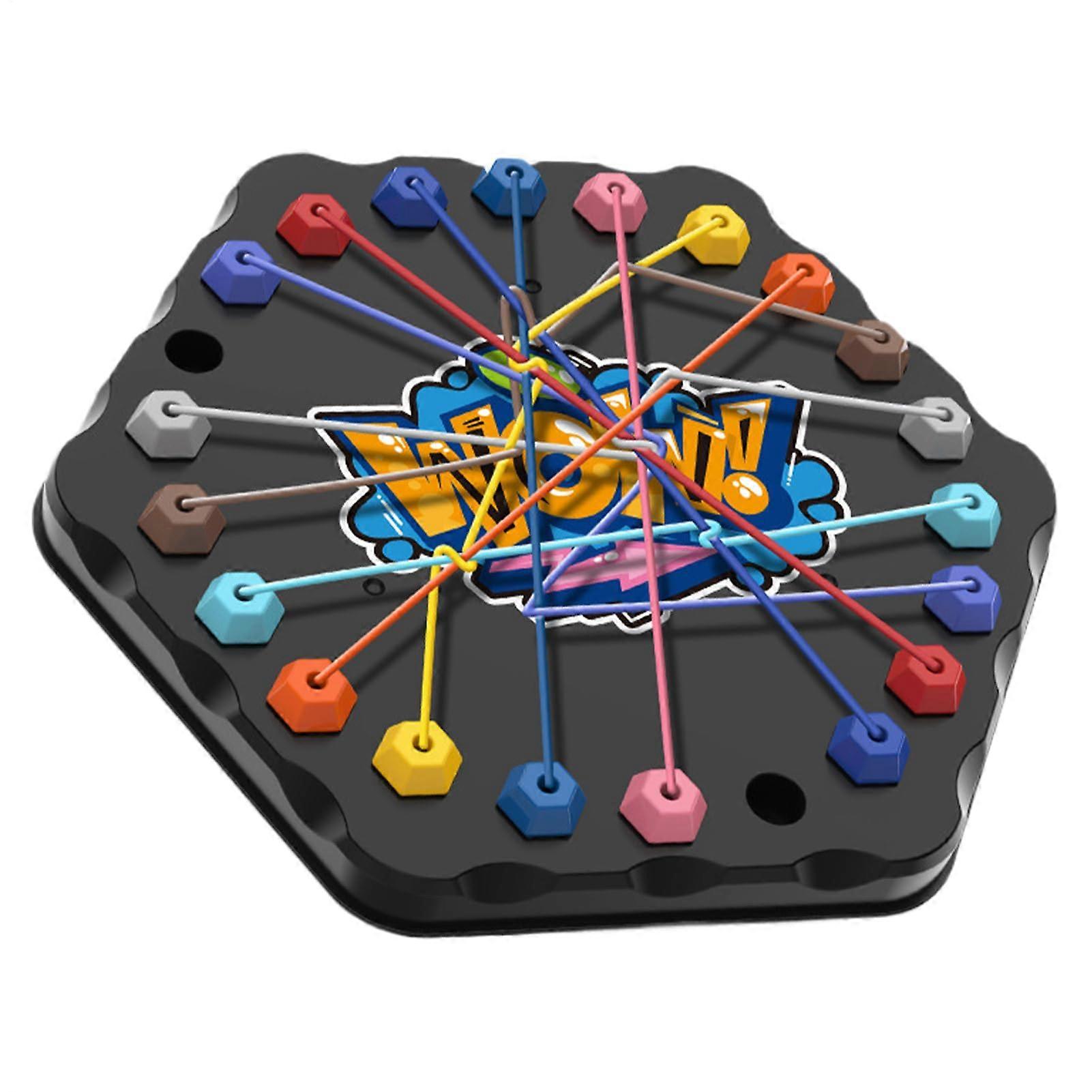 Rope Puzzle Game - Interactive Puzzle And Strategy Toy For Fine Motor Skills, Educational String Play For Ages 3+